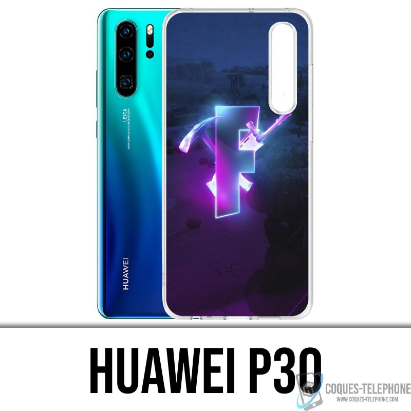 Funda Huawei P30 - Logotipo de Fortnite Glow