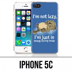 Custodia per iPhone 5C - Loutre Not Lazy