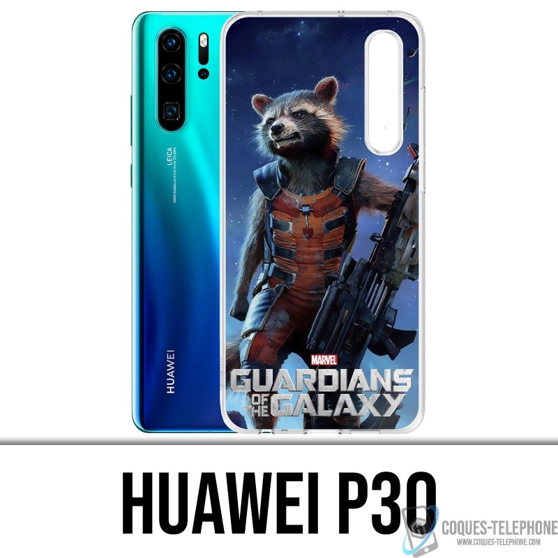 Coque Huawei P30 - Gardiens De La Galaxie Rocket