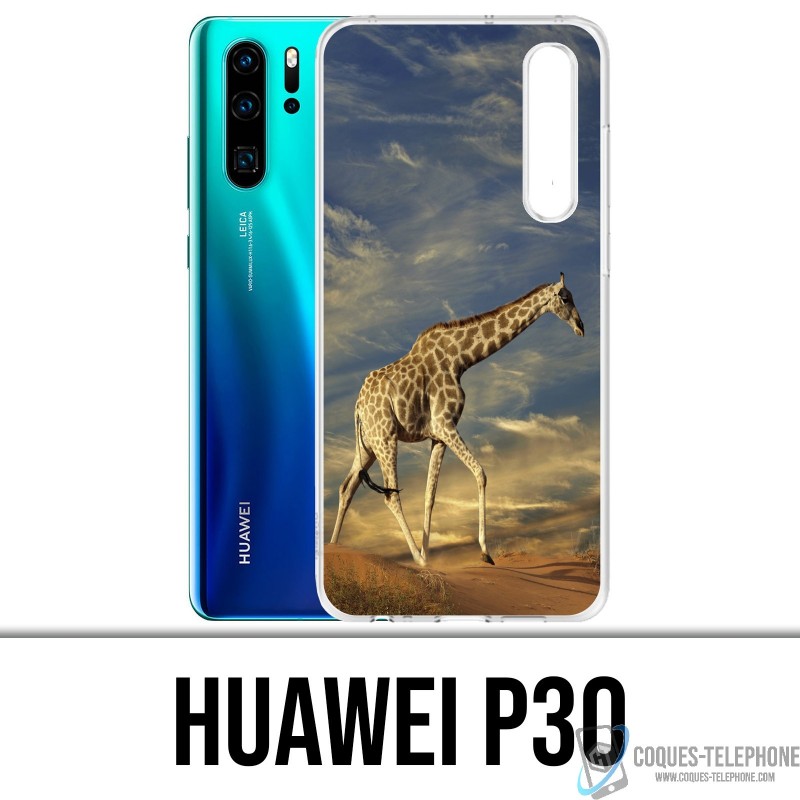 Coque Huawei P30 - Girafe