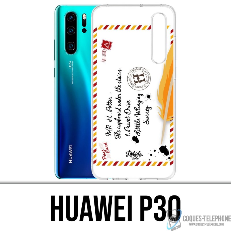 Funda Huawei P30 - Carta de Harry Potter Hogwarts