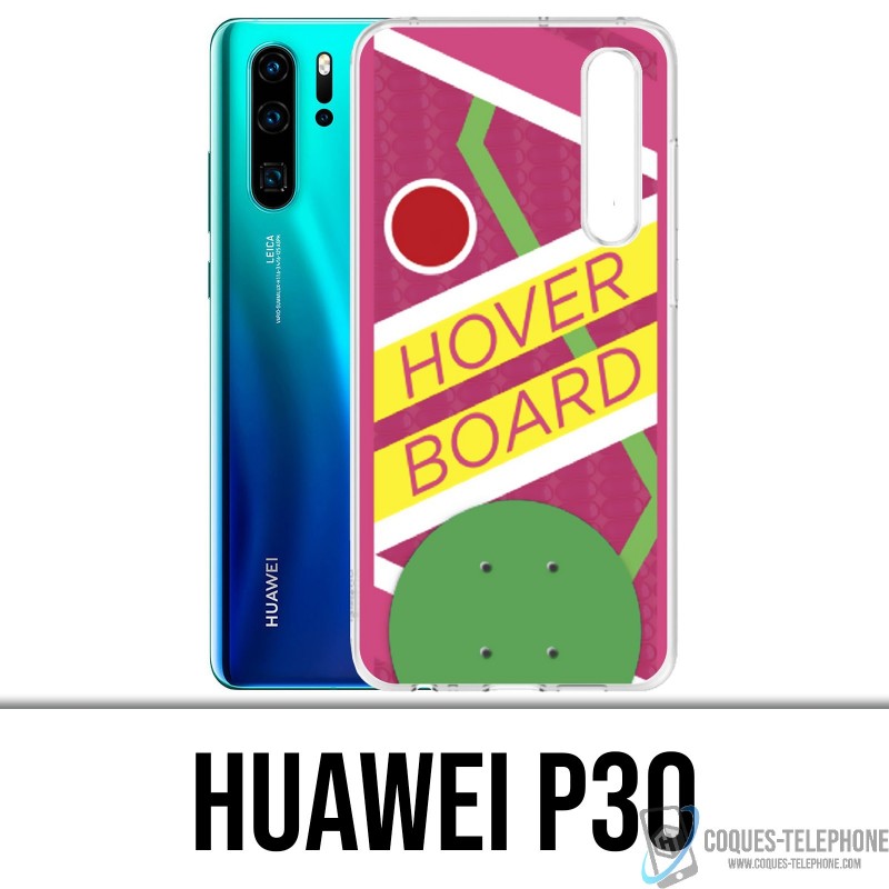 Case Huawei P30 - Schwebeboard Zurück in die Zukunft