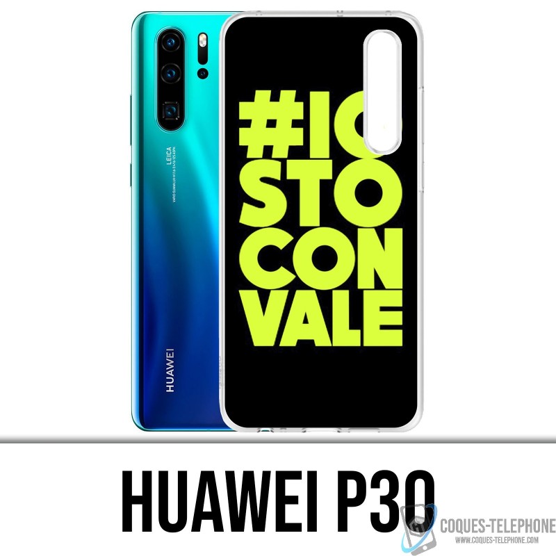 Coque Huawei P30 - Io Sto Con Vale Motogp Valentino Rossi