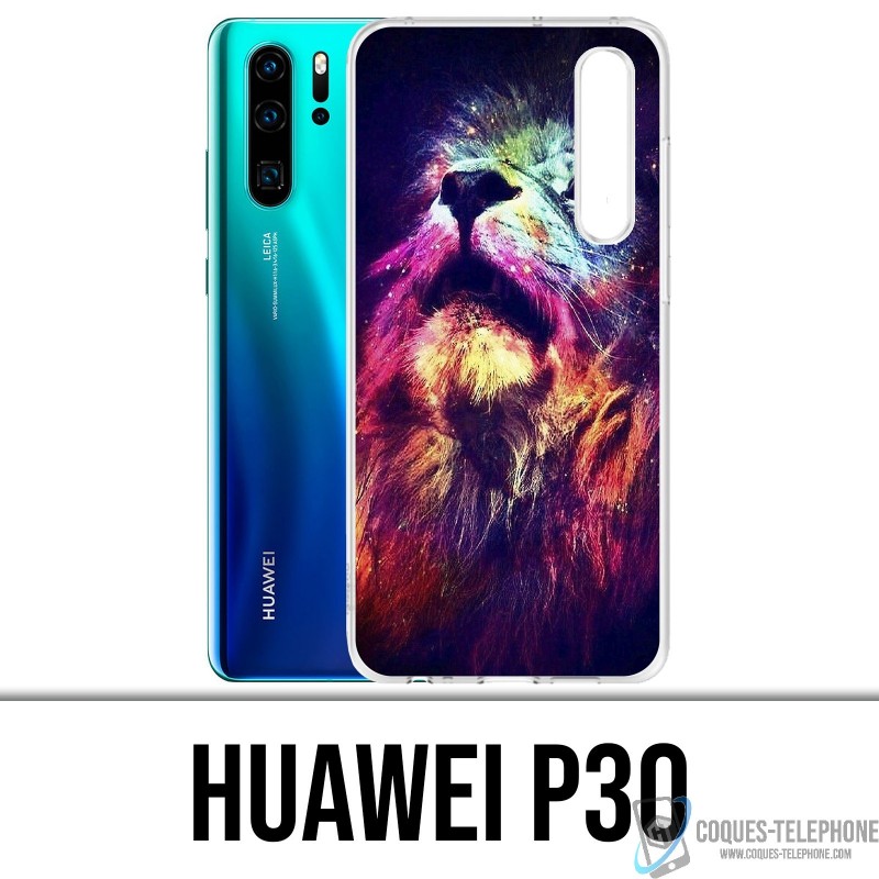 Huawei P30 Case - Lion Galaxy