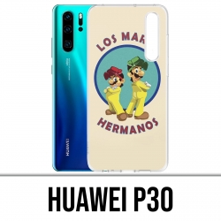 Coque Huawei P30 - Los Mario Hermanos
