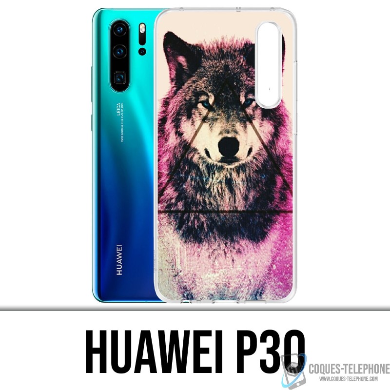 Huawei P30 Case - Wolf Dreieck