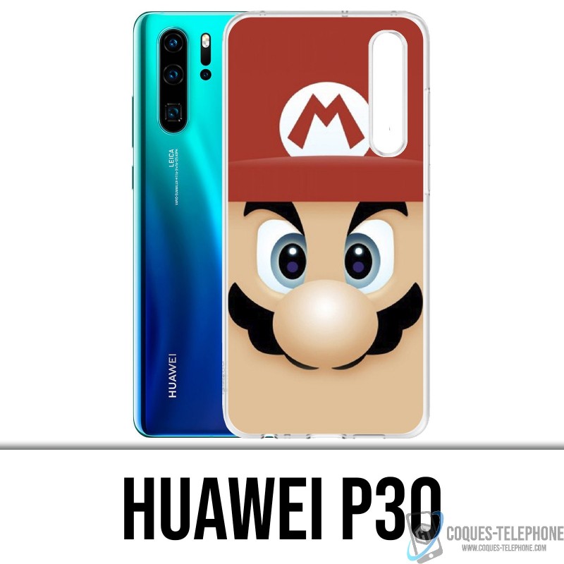 Coque Huawei P30 - Mario Face