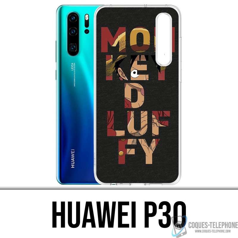 Case Huawei P30 - Einteiliger Affe D Luffy