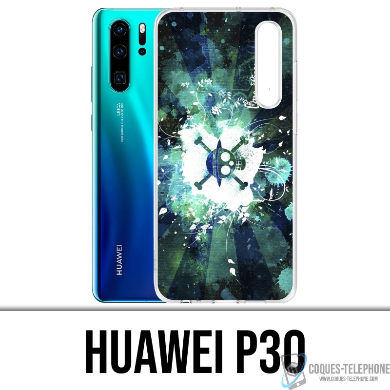 Case Huawei P30 - Einteiliges Neongrün