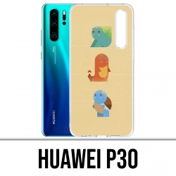 Huawei P30 Custodia - Pokemon Abstract