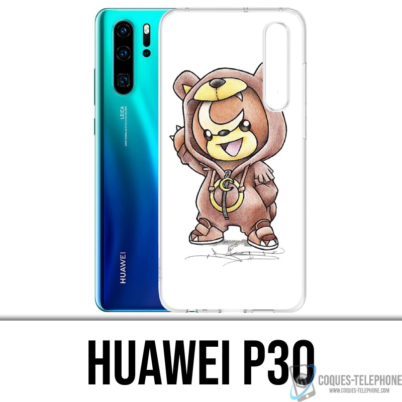 Coque Huawei P30 - Pokemon Bébé Teddiursa