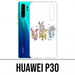 Coque Huawei P30 - Pokémon Bébé Evoli Évolution