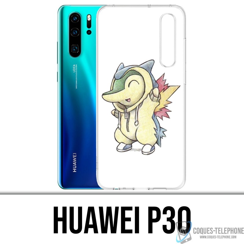 Funda del P30 Huawei - Pokémon Baby Hericendre