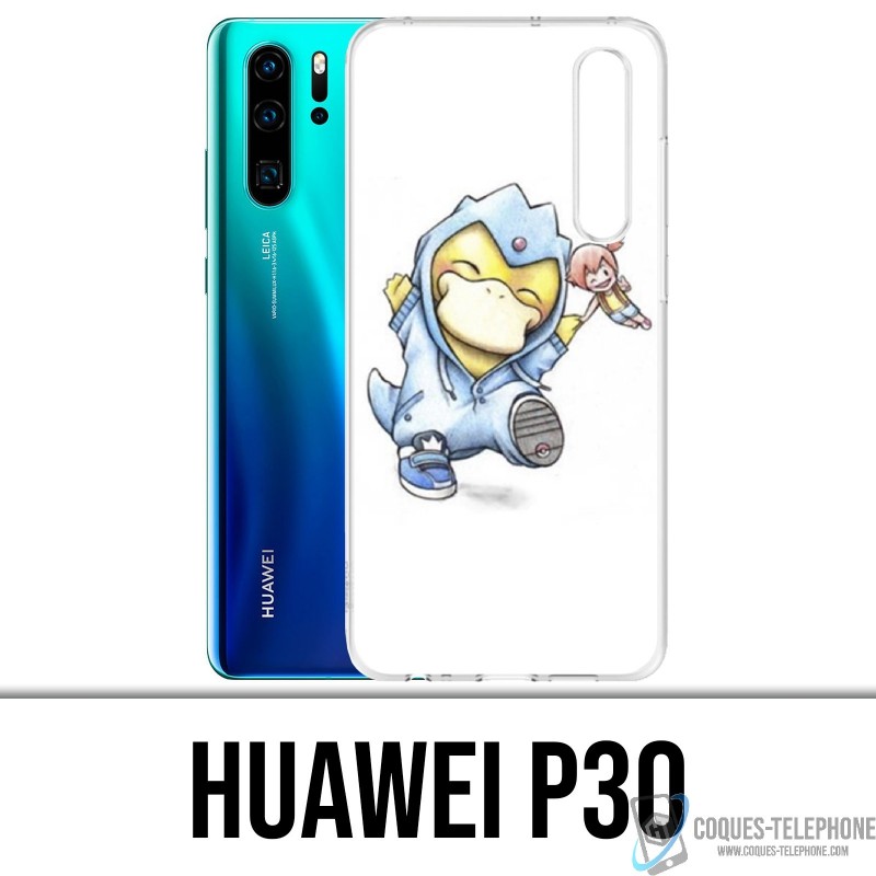 Huawei P30 Funda - Pokémon Bebé Psykokwac