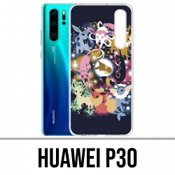 Coque Huawei P30 - Pokémon Évoli Évolutions