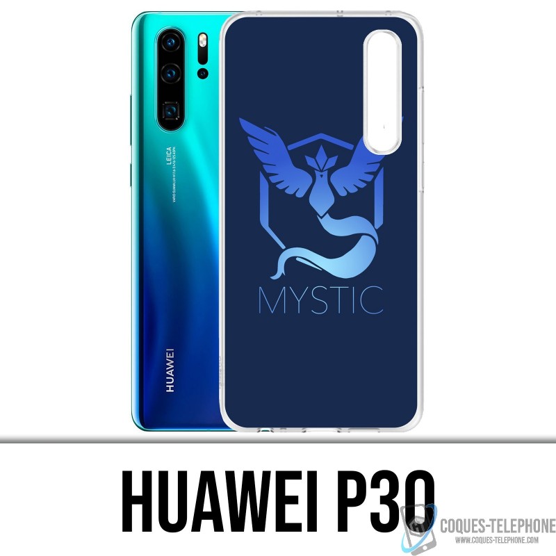 Coque Huawei P30 - Pokémon Go Team Msytic Bleu