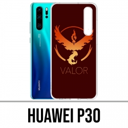 Huawei P30 Case - Rotes Pokémon-Go-Team