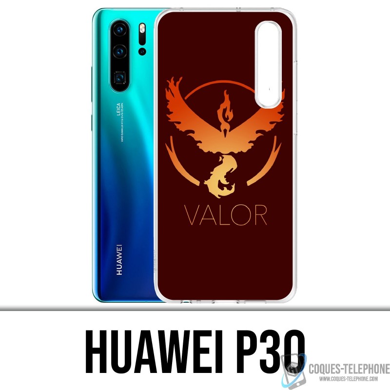 Funda P30 Huawei - Equipo Pokémon Go Rojo