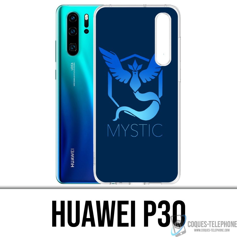 Coque Huawei P30 - Pokémon Go Tema Bleue