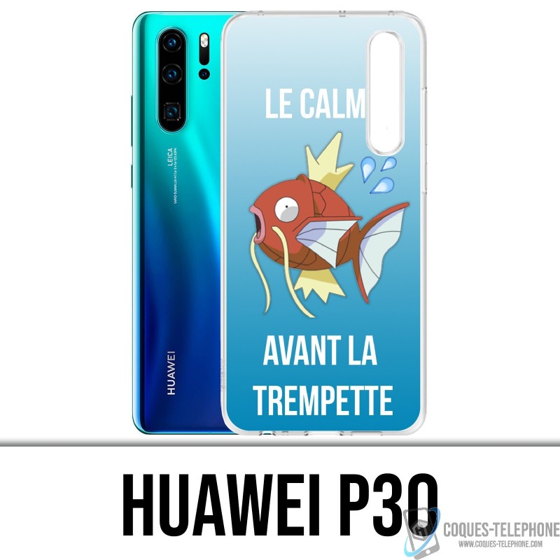 Coque Huawei P30 - Pokémon Le Calme Avant La Trempette Magicarpe