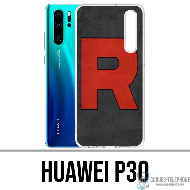 Coque Huawei P30 - Pokémon Team Rocket