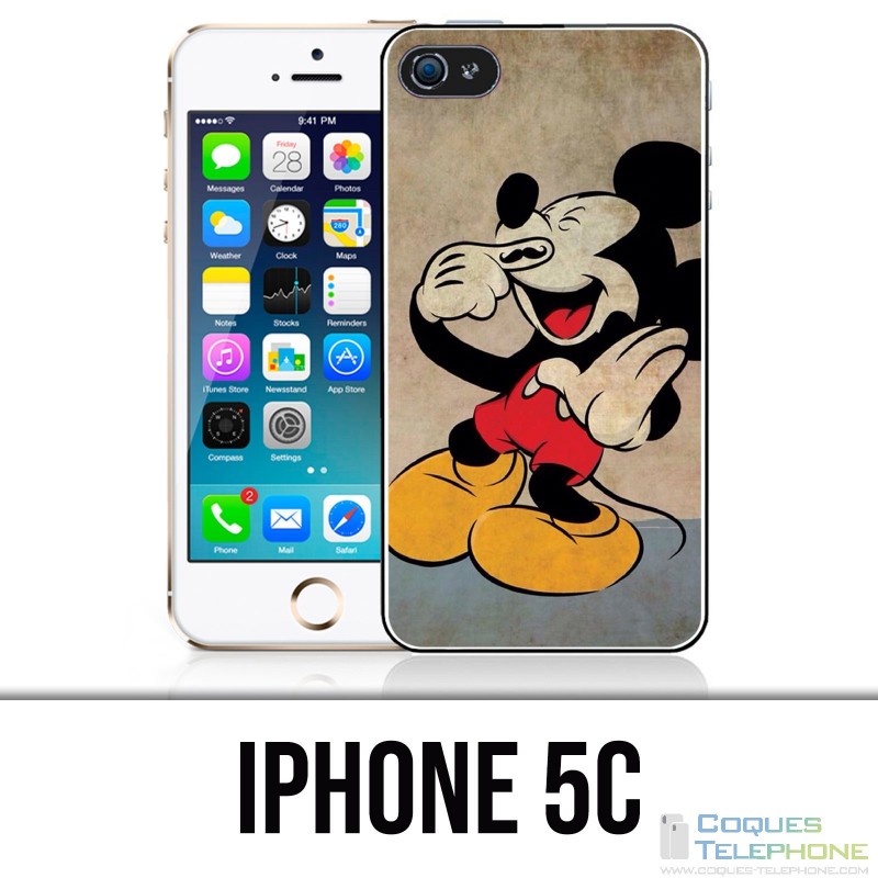 Custodia per iPhone 5C - Baffi Topolino