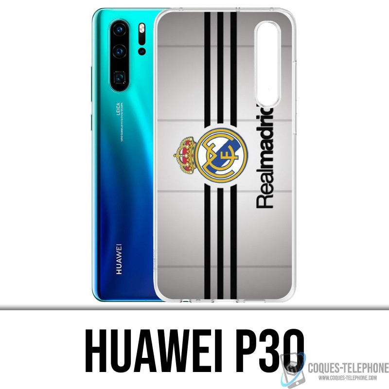 Funda Huawei P30 - Real Madrid Strips