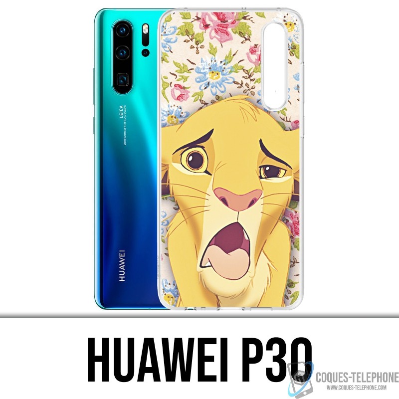 Coque Huawei P30 - Roi Lion Simba Grimace