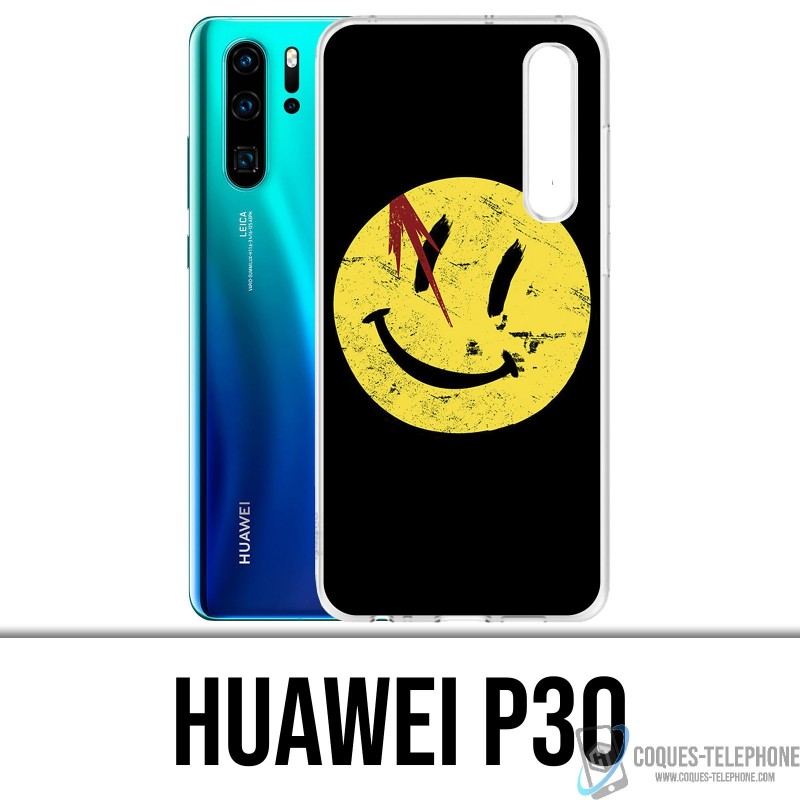 Huawei P30 Case - Smiley-Wächter