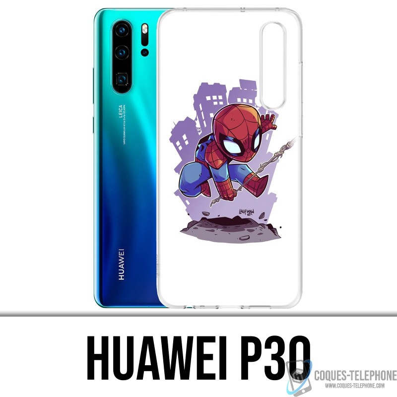 Funda Huawei P30 - Spiderman Cartoon