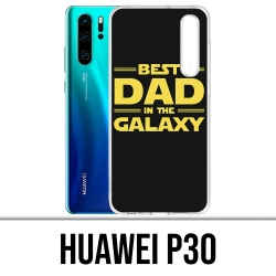 Funda Huawei P30 - Star Wars Mejor padre de la galaxia