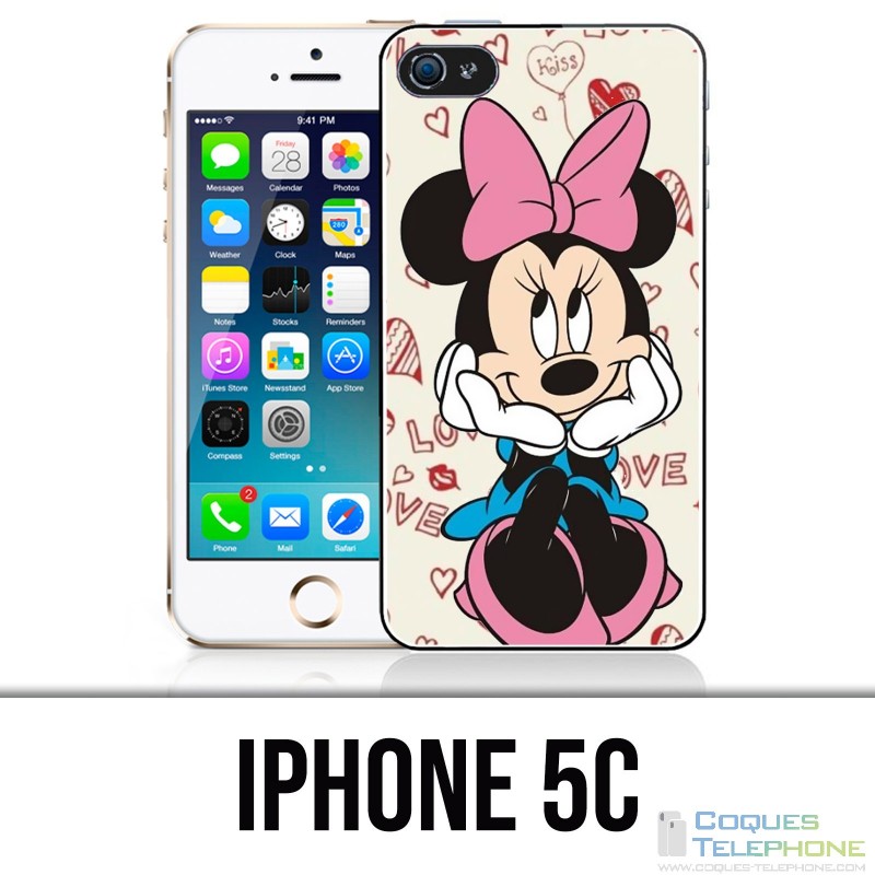 Coque iPhone 5C - Minnie Love