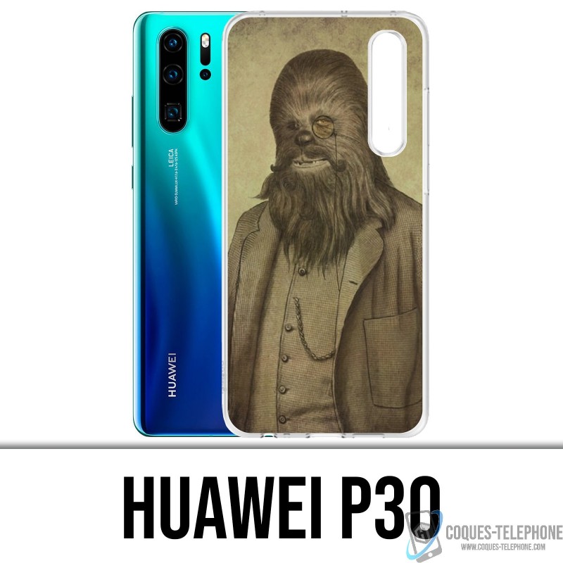 Huawei Funda P30 - Star Wars Vintage Chewbacca