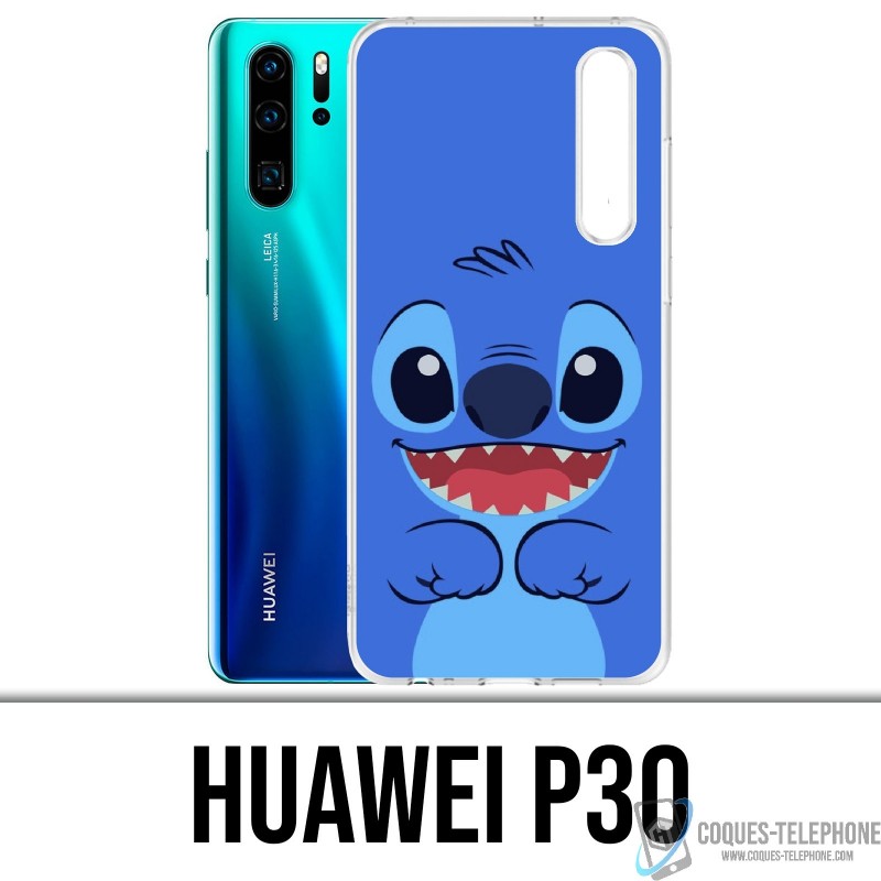 Coque Huawei P30 - Stitch Bleu