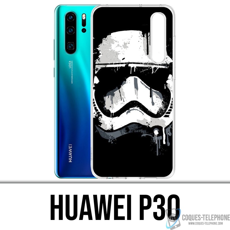 Coque Huawei P30 - Stormtrooper Paint