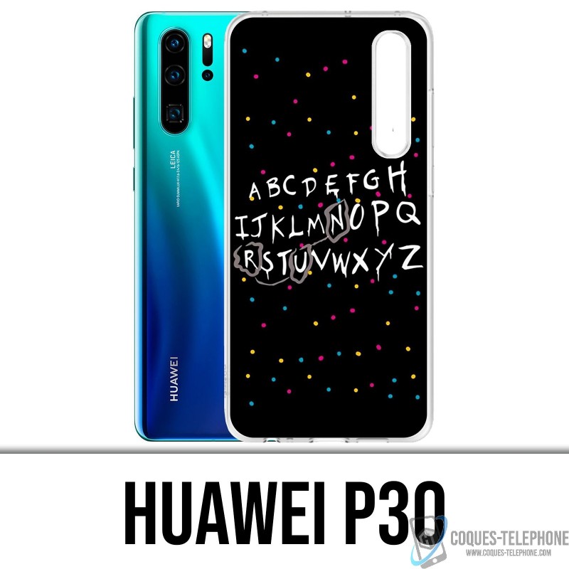 Huawei Case P30 - Stranger Things Alphabet