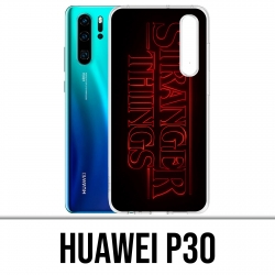 Funda Huawei P30 - Logotipo de cosas extrañas