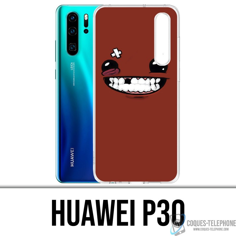 Huawei P30 Custodia - Super Meat Boy