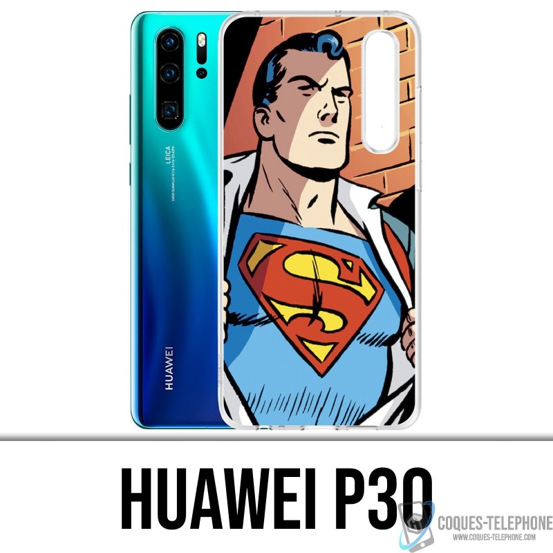 Funda Huawei P30 - Superman Comics