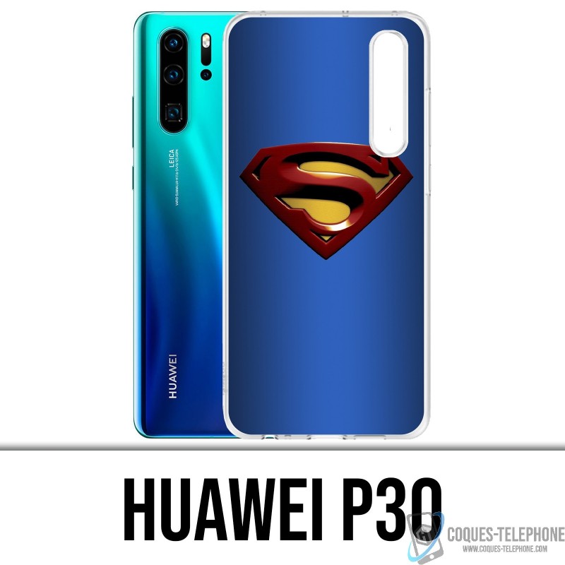 Funda Huawei P30 - Logotipo de Superman