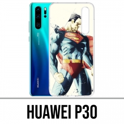 Funda Huawei P30 - Superman Paintart