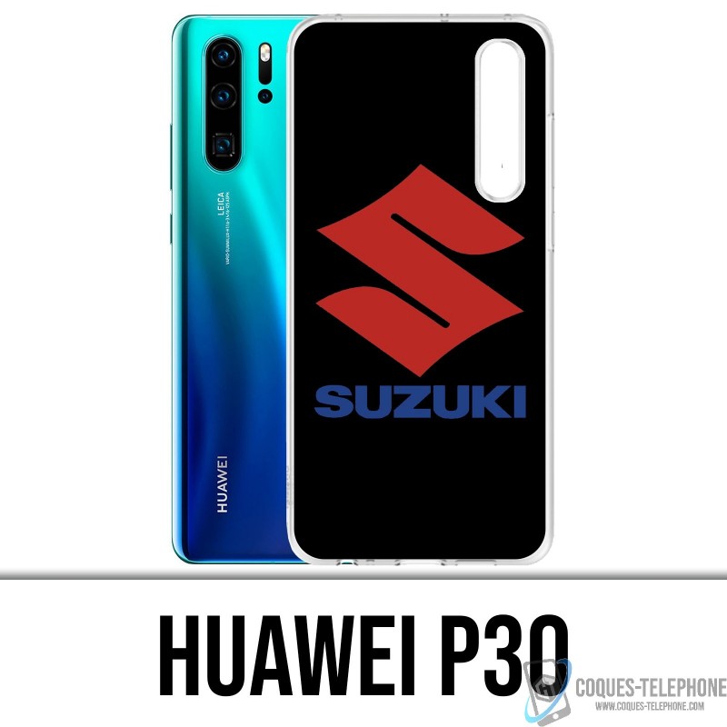 Funda Huawei P30 - Logotipo Suzuki