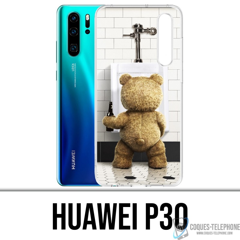 Coque Huawei P30 - Ted Toilettes