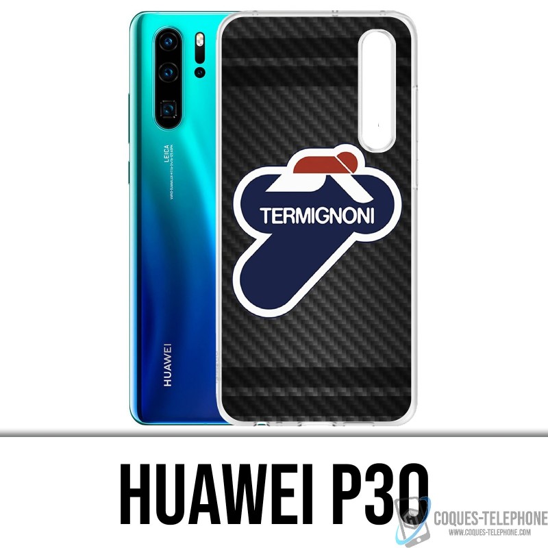 Coque Huawei P30 - Termignoni Carbone