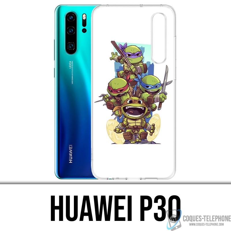 Huawei Funda P30 - Tortugas Ninja de dibujos animados