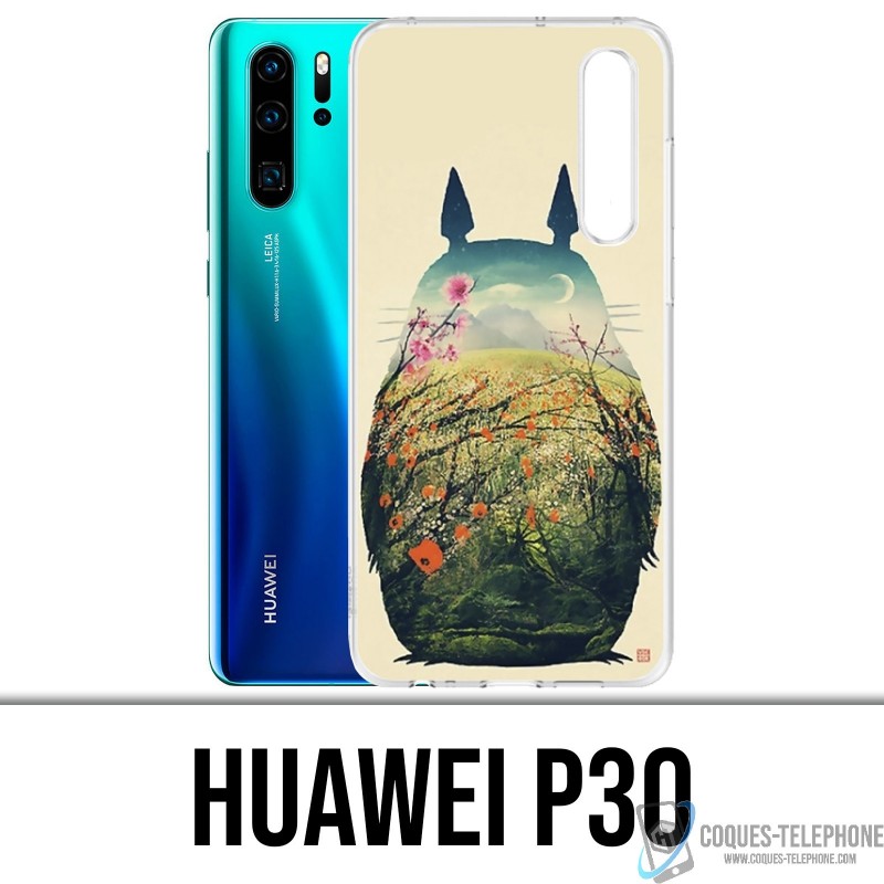 Coque Huawei P30 - Totoro Champ