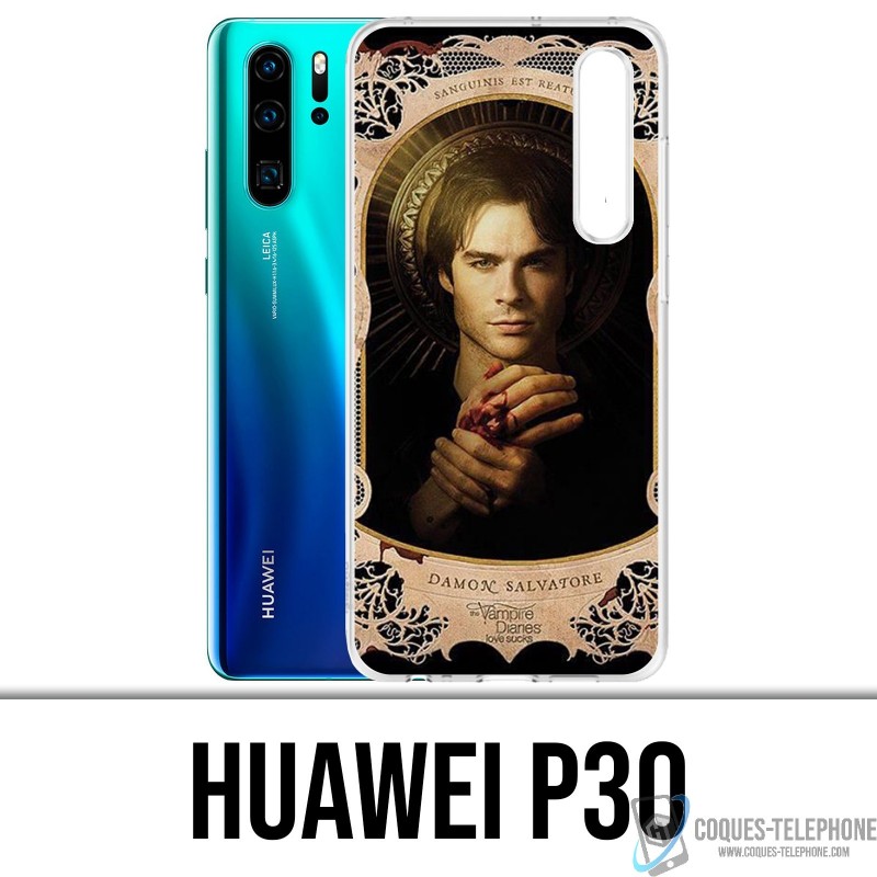 Huawei Custodia P30 - Vampire Diaries Damon