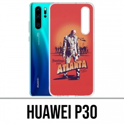 Case Huawei P30 - Grüße von Walking Dead aus Atlanta