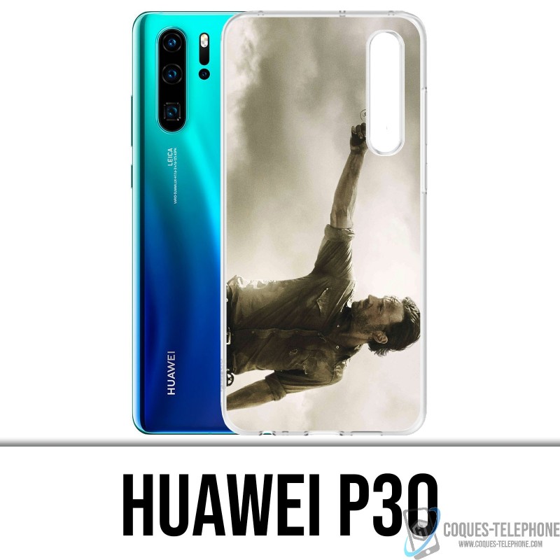 Coque Huawei P30 - Walking Dead Gun