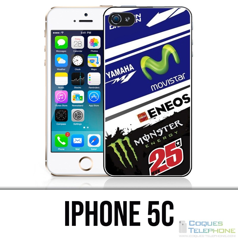 Custodia per iPhone 5C - Motogp M1 25 Vinales